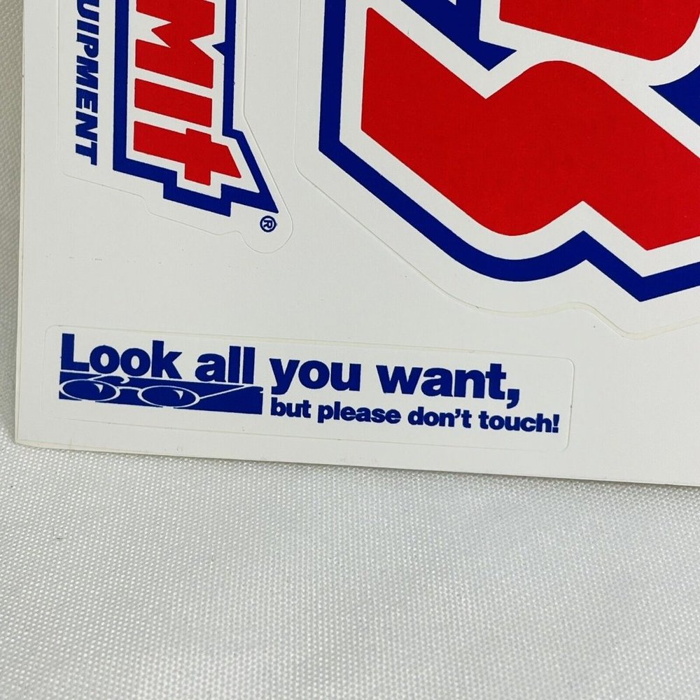SUMMIT RACING EQUIPMENT Auto Car 8 Sticker Sheet Look Don’t Touch - Picture 5 of 8